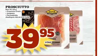 Matdax Zeta prosciutto erbjuda
