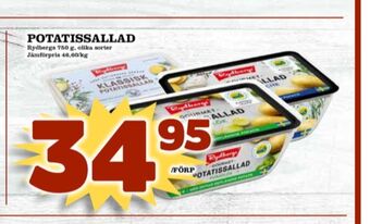 Matdax Rydbergs potatissallad erbjuda