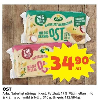 Coop Extra Ost erbjuda
