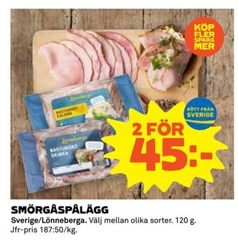 Coop Extra Smörgåspålägg erbjuda