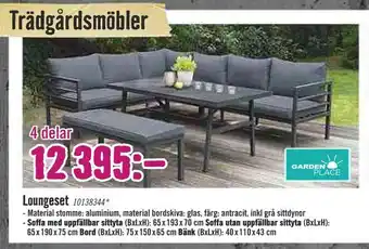 Hornbach Loungeset erbjuda