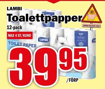 Matdax Toalettpapper erbjuda