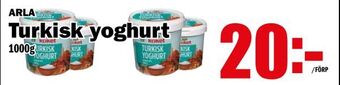 Matdax Turkisk yoghurt erbjuda
