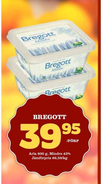 Matdax Bregott erbjuda
