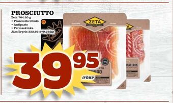 Matdax Prosciutto erbjuda