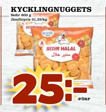 Matvärlden Tensta Kycklingnuggets erbjuda