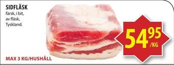 Matvärlden Tensta Sidfläsk erbjuda