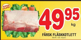 Nya Pulsen Färsk fläskkotlett erbjuda