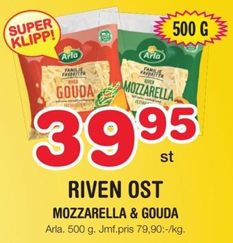 Nya Pulsen Riven ost erbjuda