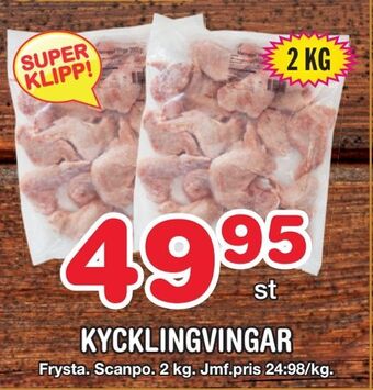 Nya Pulsen Kycklingvingar erbjuda