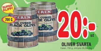 Nya Pulsen Oliver svarta erbjuda