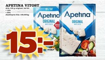 Nya Pulsen Apetina vitost erbjuda
