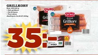 Nya Pulsen Grillkorv erbjuda