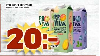 Nya Pulsen Fruktdryck erbjuda