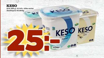 Supergrossen Keso erbjuda