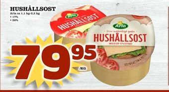 Nya Pulsen Hushållsost erbjuda
