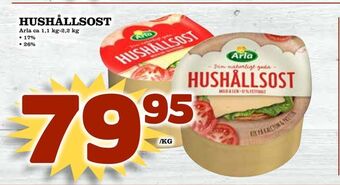 Supergrossen Hushållsost erbjuda