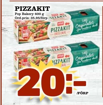 Supergrossen Pizzakit erbjuda
