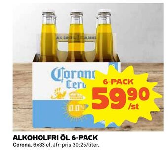 Coop Extra Alkoholfri öl 6-pack erbjuda