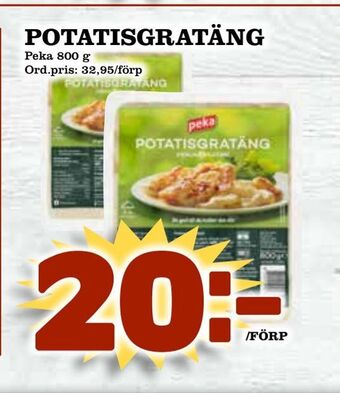 Supergrossen Potatisgratäng erbjuda