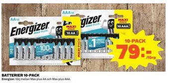 Coop Extra Batterier 10-pack erbjuda