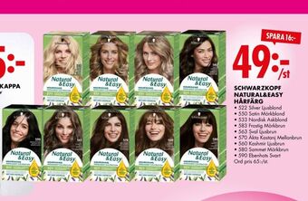 ÖoB Natural & easy hårfärg erbjuda