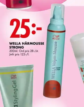 ÖoB Wella styling erbjuda