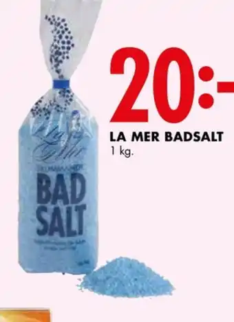 La mer badsalt