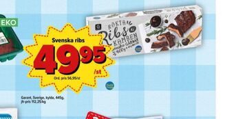 Östenssons Garant spareribs erbjuda