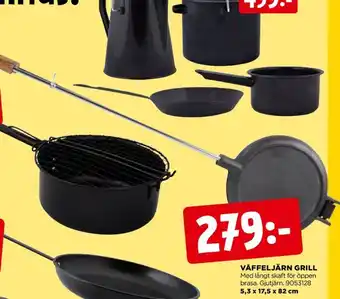 Jem&Fix Garden våffeljärn erbjuda