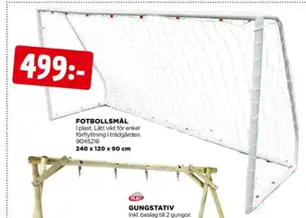 Jem&Fix Nordic play fotbollsmål erbjuda
