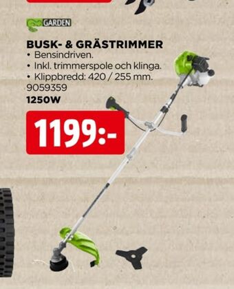 Jem&Fix Garden gräsklippare erbjuda
