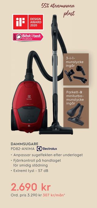 Electrolux Home Dammsugare erbjuda