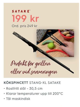 Electrolux Home KÖKSPINCETT STANG-XL SATAKE erbjuda