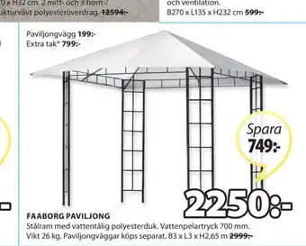 JYSK Jutlandia paviljong erbjuda