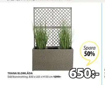 JYSK Jutlandia blomlådor erbjuda