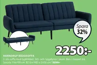 Jysk bäddsoffor