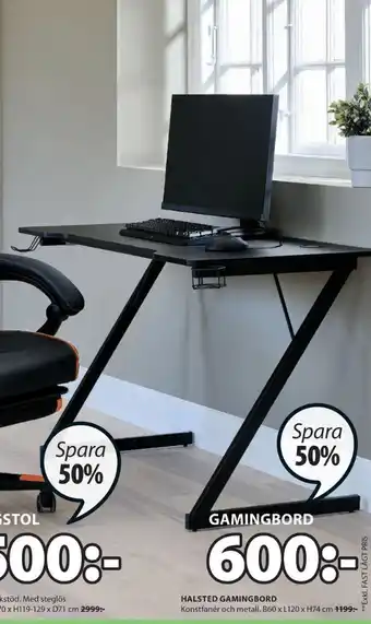 Jysk gamingbord