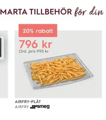 Smeg bakplåt