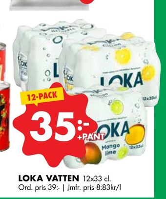 ÖoB Loka vatten erbjuda