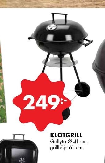 ÖoB Klotgrill erbjuda