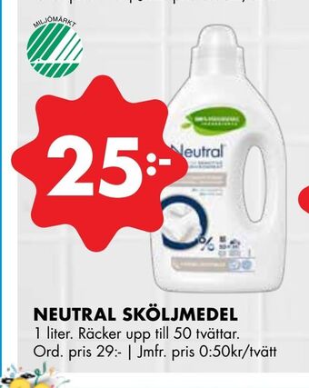 ÖoB Neutral sköljmedel erbjuda