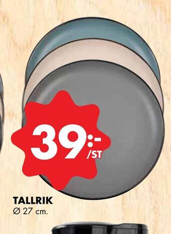 ÖoB Tallrik erbjuda