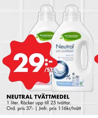 ÖoB Neutral tvättmedel erbjuda