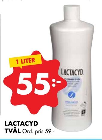 ÖoB Lactacyd tvål erbjuda