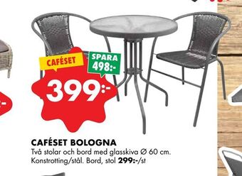 ÖoB Caféset bologna erbjuda
