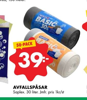ÖoB Avfallspåsar erbjuda