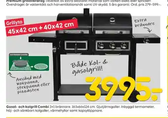 Rusta Basestore gasolgrill erbjuda