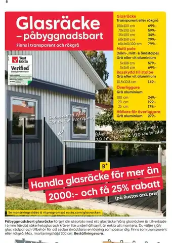 Rusta Ashby garden beslag erbjuda