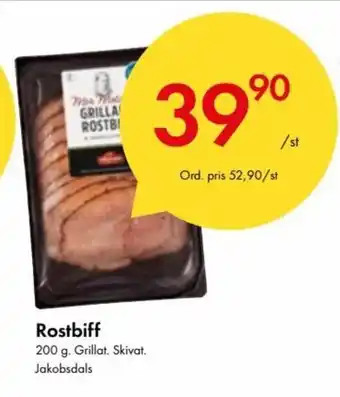 Jakobsdals Rostbiff 200 g